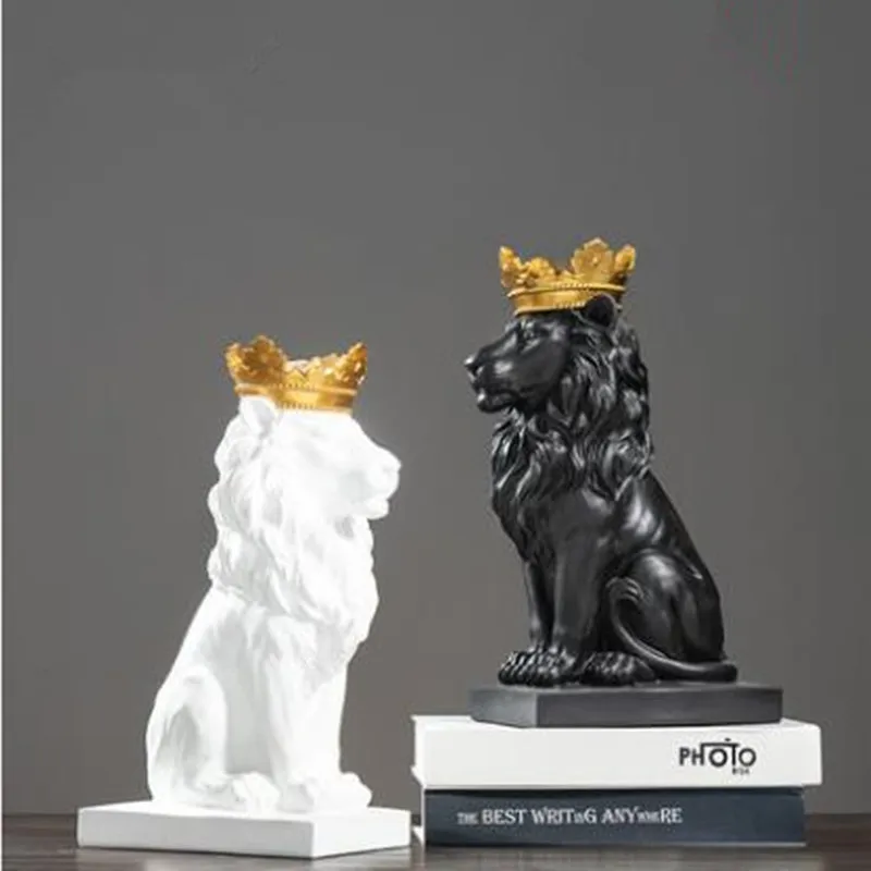 Смола голова животного ремесла, волк, лошадь, Орел, тигр, Лев, подарок на день рождения, украшения для дома и офиса