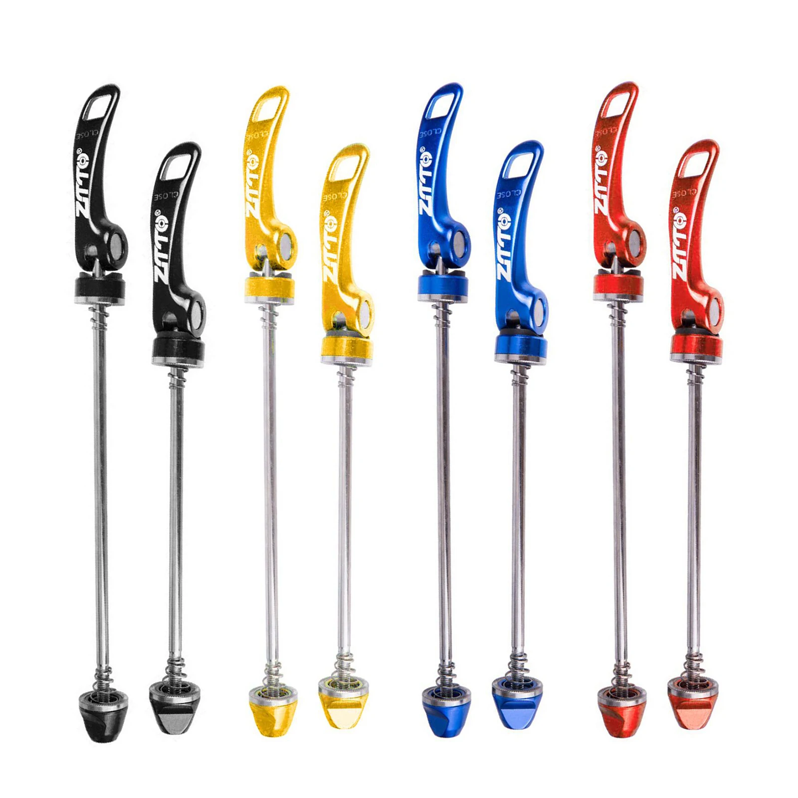 

1 пара дорога горный велосипед колеса Quick Release шампуры комплект осей-спереди 157 мм сзади 210 мм