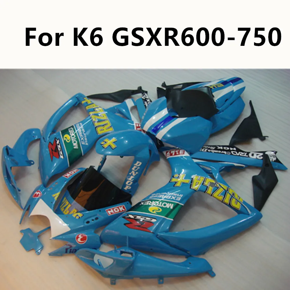 

Мотоциклетная фотобумага ABS для литья под давлением 4 цвета для Suzuki GSXR600 GSXR750 GSXR 600 K6 2006-2007 цветок для рисования