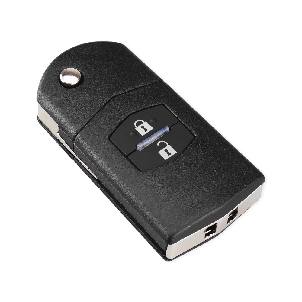 KEYYOU 10X 2 кнопки дистанционный ключ заготовка чехол складной откидная оболочка
