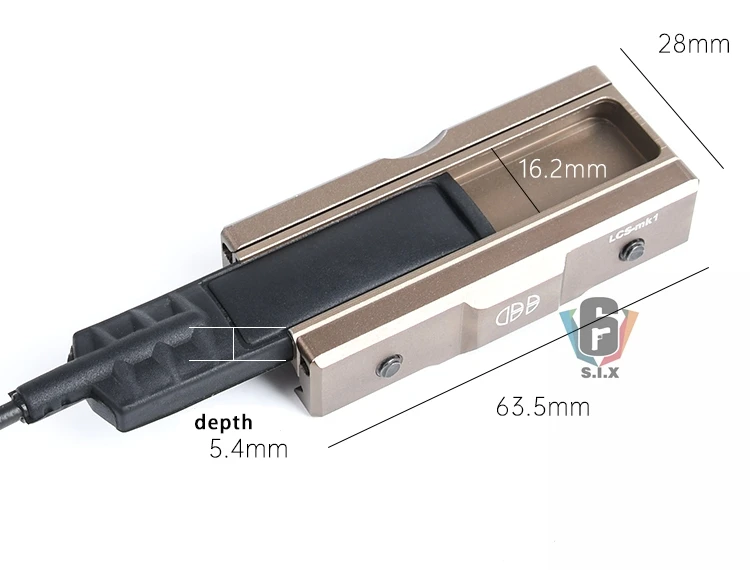 Тактическая карманная панель с ЧПУ SureFir светильник для вспышки напорный коврик