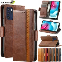 Case For Motorola G60 S G30 G10 G9 G8 E7 G 5G Power Lite Plus Play Stylus E 2020 2021 Edge One Action Flip Wallet Leather Cover