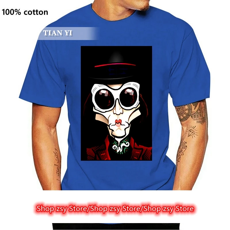 Новая мужская футболка Willy Wonka с мультяшным рисунком женская высшего качества -