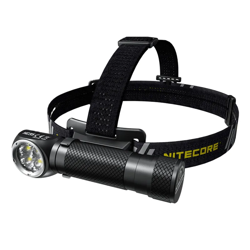 NITECORE HC35 USB перезаряжаемая фара 4 * XP-G3 S3 светодиоды Макс 2700 люмен луч бросок 134 м