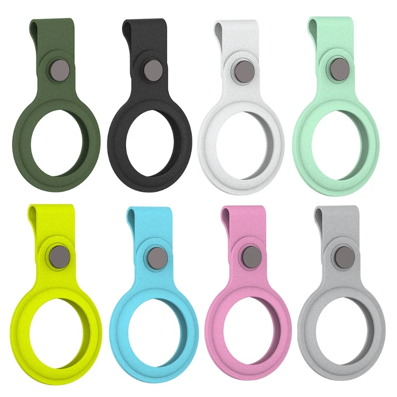 

TPU Protective Skin for Portable Case for Airtag Key Finder Full Protective Silicone Accessories