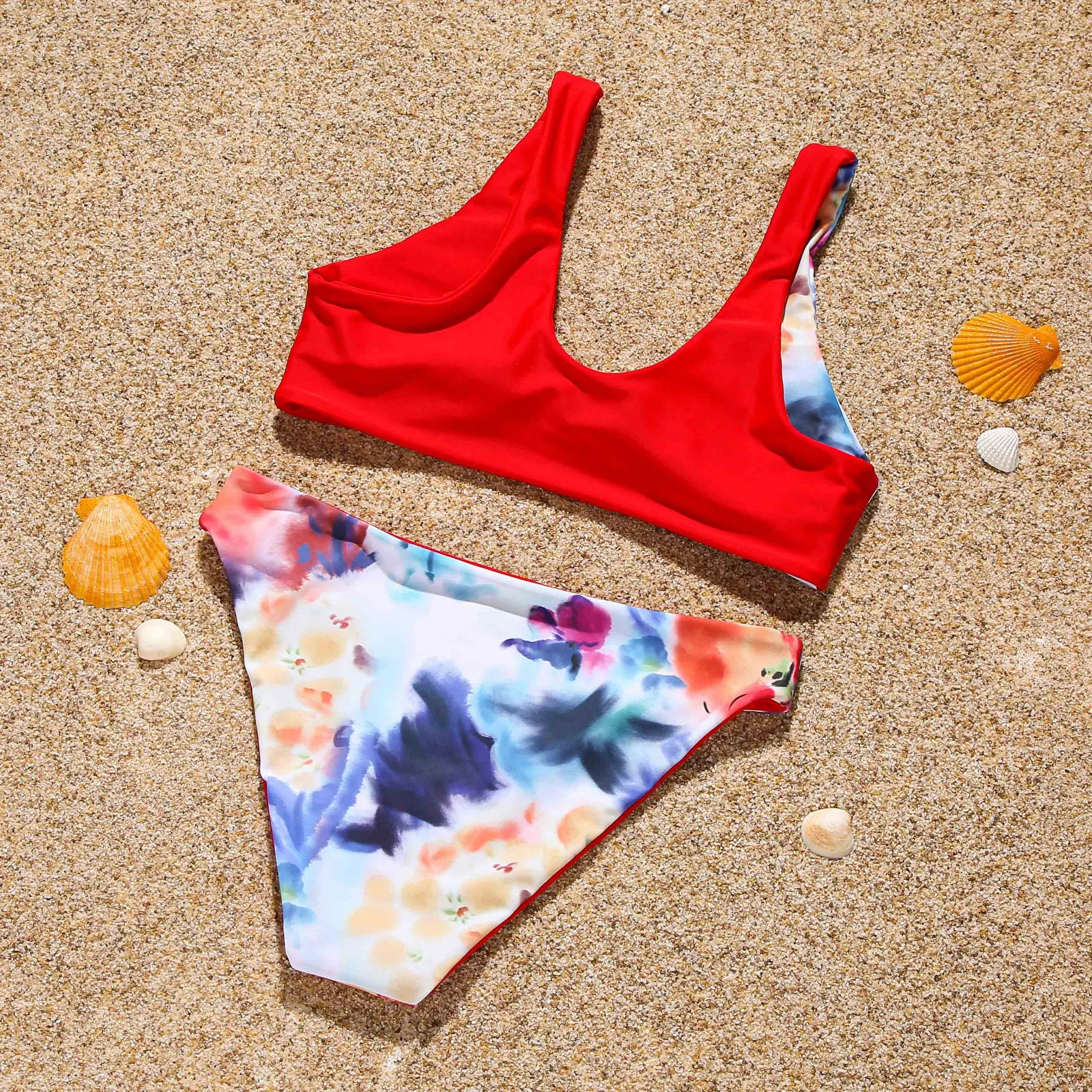 

Swimwear Women 2021 Solid Lace Bikini Set Push Up Swimsuit Beach Wear Bikini Padded Swimwea Bathing Suit Women