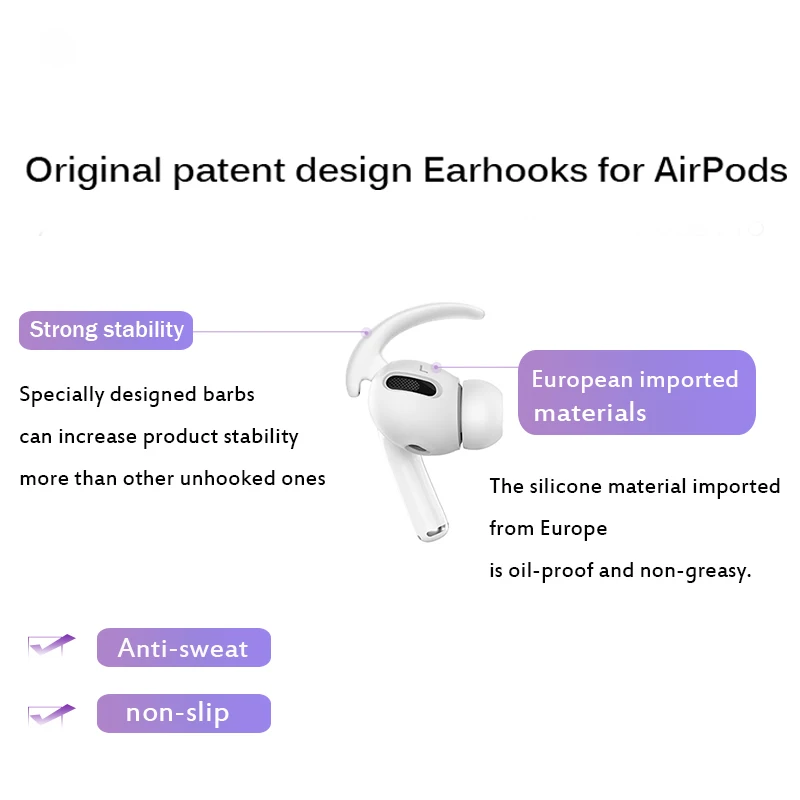 3/2 пары держатели для наушников AirPods Pro 2 1|Аксессуары наушников| |