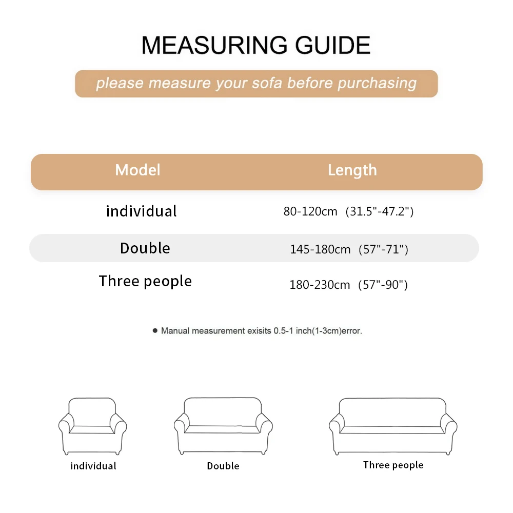 1 шт. вязаный утолщенный чехол для дивана универсальный одноцветные эластичные