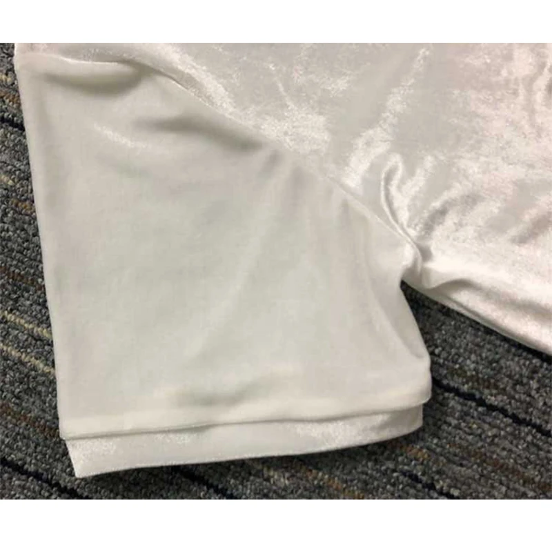 Мужская свободная шелковая футболка Повседневная с коротким рукавом для лета |