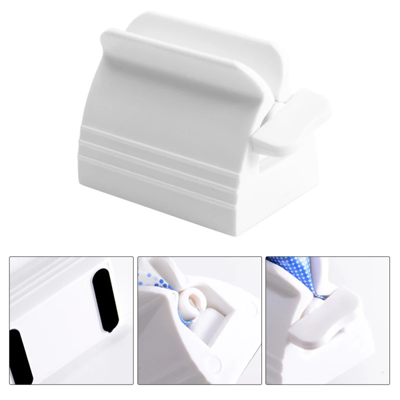 

Toothpaste Device Multifunctional Toothpaste Dispenser Facial Cleanser Squeezer Clips Manual Lazy Toothpaste Tube Squeezer Press