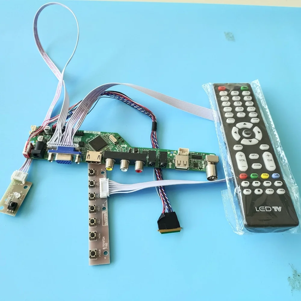 Пульт дистанционного управления для телевизоров LTN101NT02-A04/A01/C01/306, 1024x600, 40 контактов