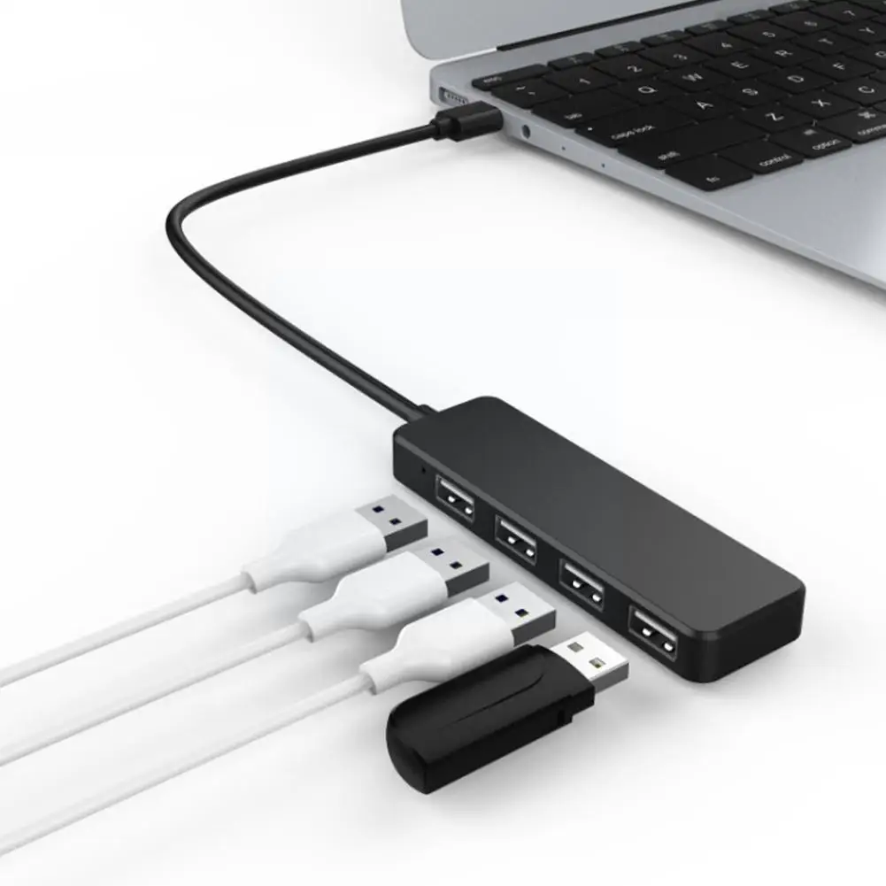 Usb-хаб 2 0/3 0 4-портовый концентратор ультратонкий портативный Usb-разветвитель для
