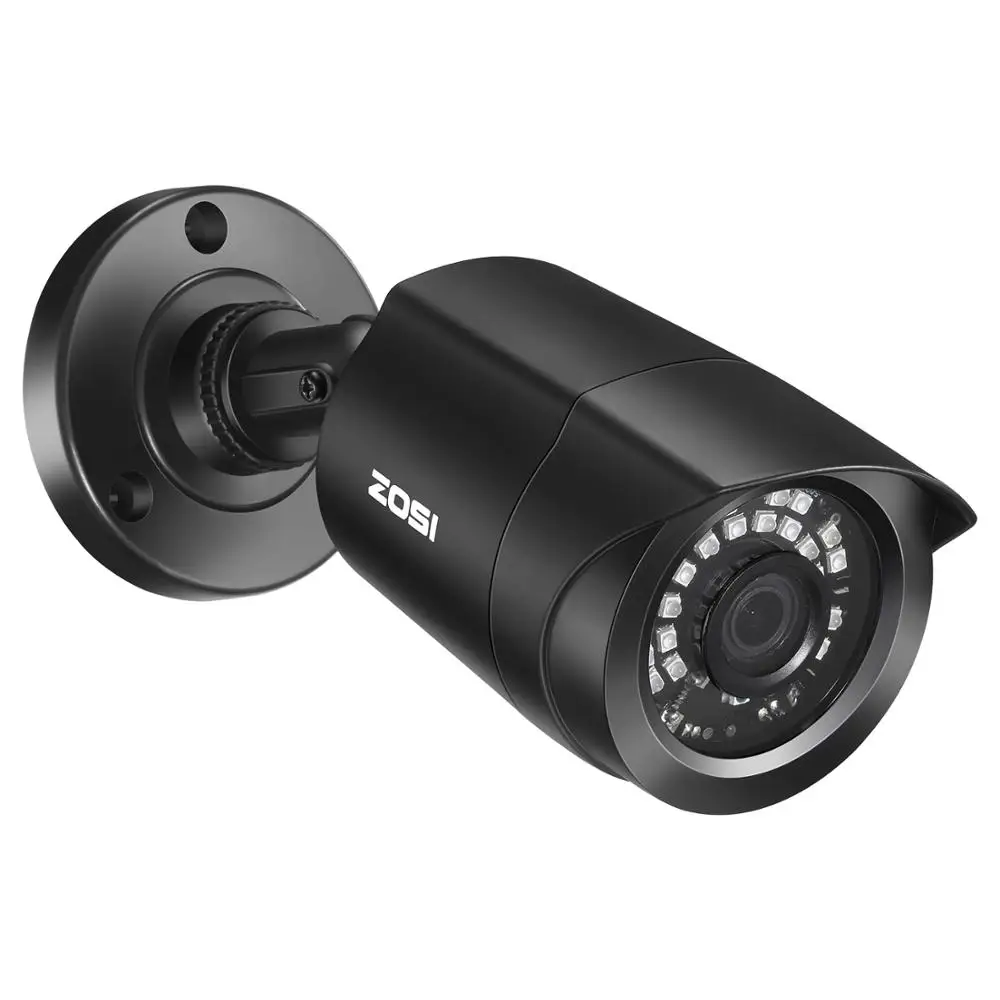 

ZOSI 1080P HD-TVI CCTV Security Camera ,3.6mm Lens 24 IR LEDs,65ft Night Vision ,Outdoor Whetherproof Surveillance Camera