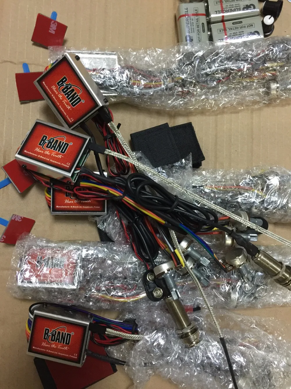 Finland B Band A11 пикап экв весь набор B Band A11 3 ручки стиль preamp eq Система B Группа пикап