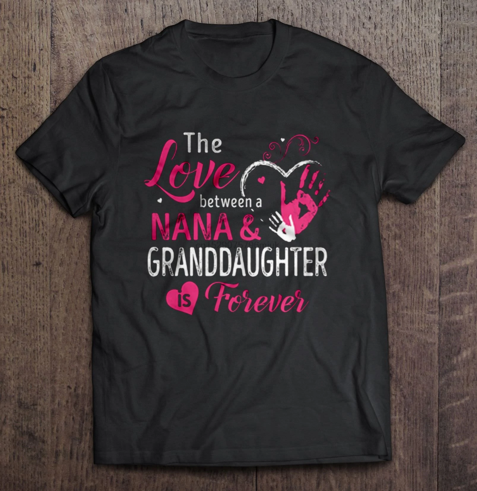 Мужская футболка женская с надписью Love Between A Nana и Granddaughter Is Forever| |