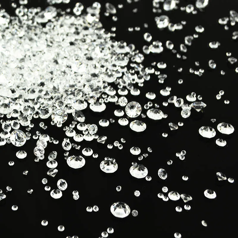 

4000pcs/bags Mixed Acrylic Diamond Crystal Bling Transparent Confetti For Wedding Party Decoration Confetti Table Scatter Beads