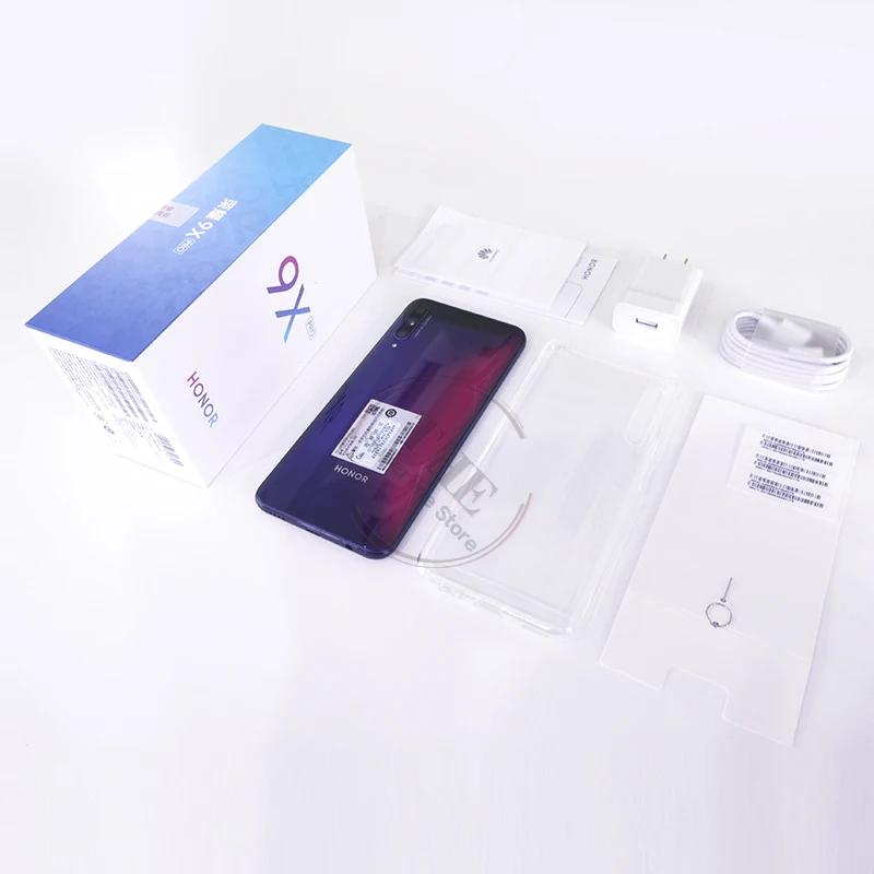 Honor 9X Pro Global rom Поддержка Google смартфон 8 Гб 256 ГБ 6,59 дюймов полный экран 8MP 3 камеры GPU Kirin 810 Восьмиядерный телефон
