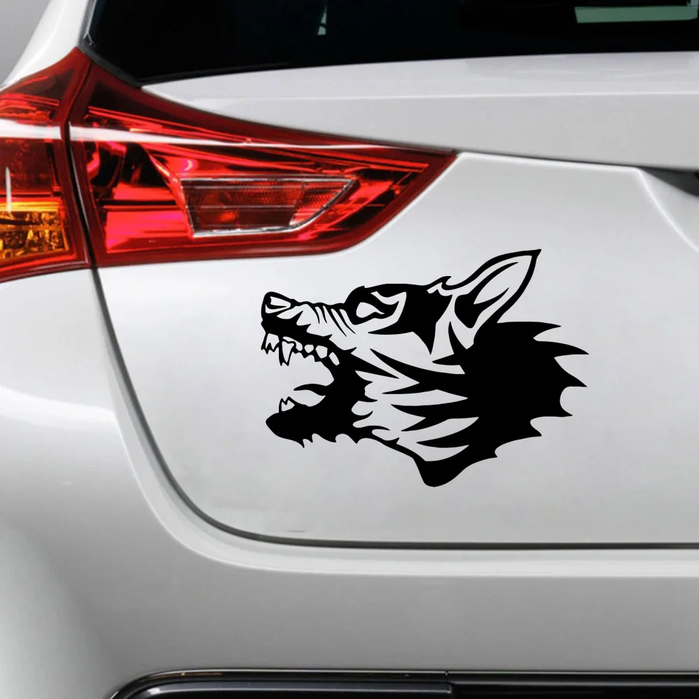 Творческий Волк Авто наклейки на автомобиль красивые виниловые машину наклейка