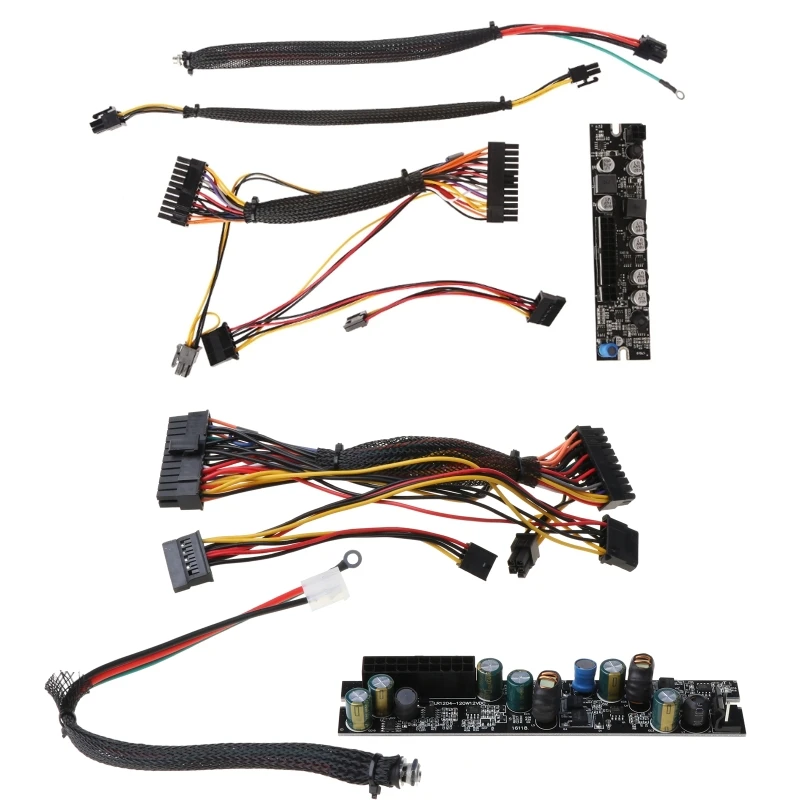 Блок питания Pico 24Pin Mini ITX DC на ПК с кабелем 12 В постоянного тока 250 Вт|Блоки для