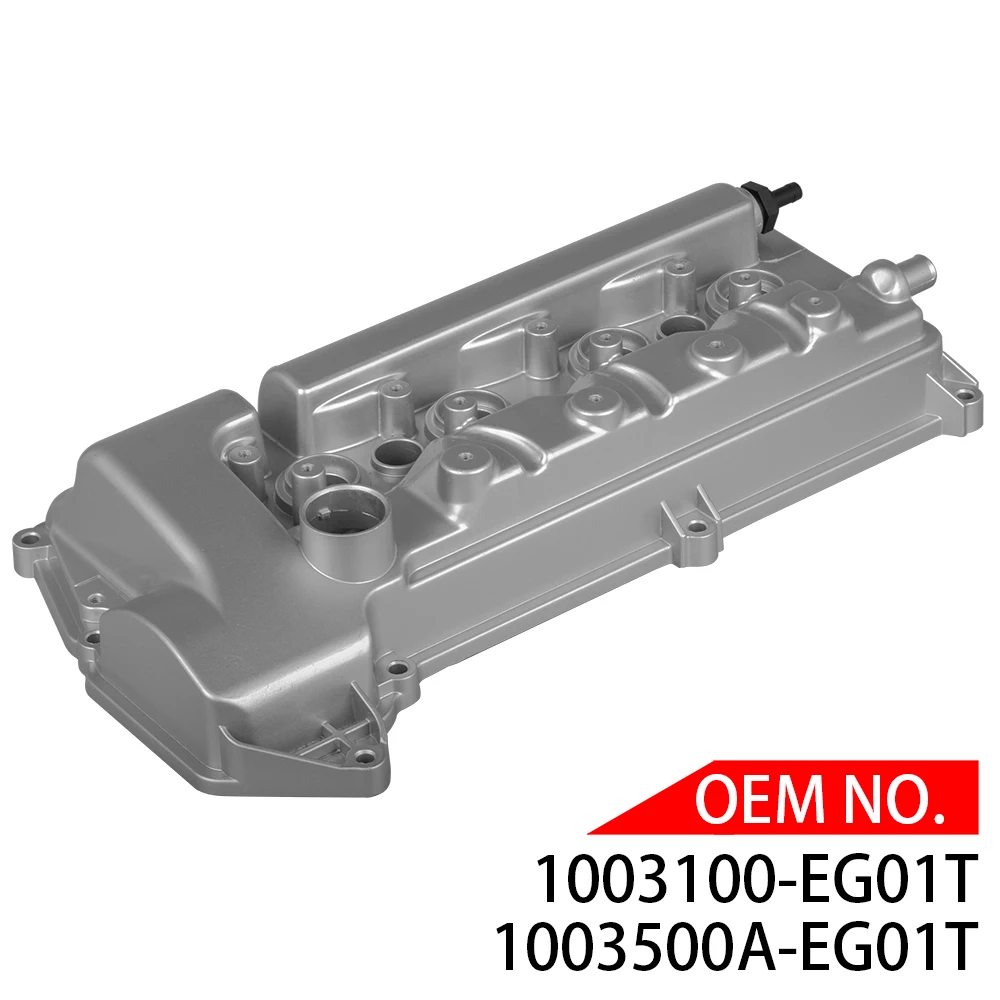 

high quality OEM 1003500A-EG01T 1003100-EG01T Aluminium Alloy Engine Cylinder Head Valve Cover for Harvard H6 1.5T