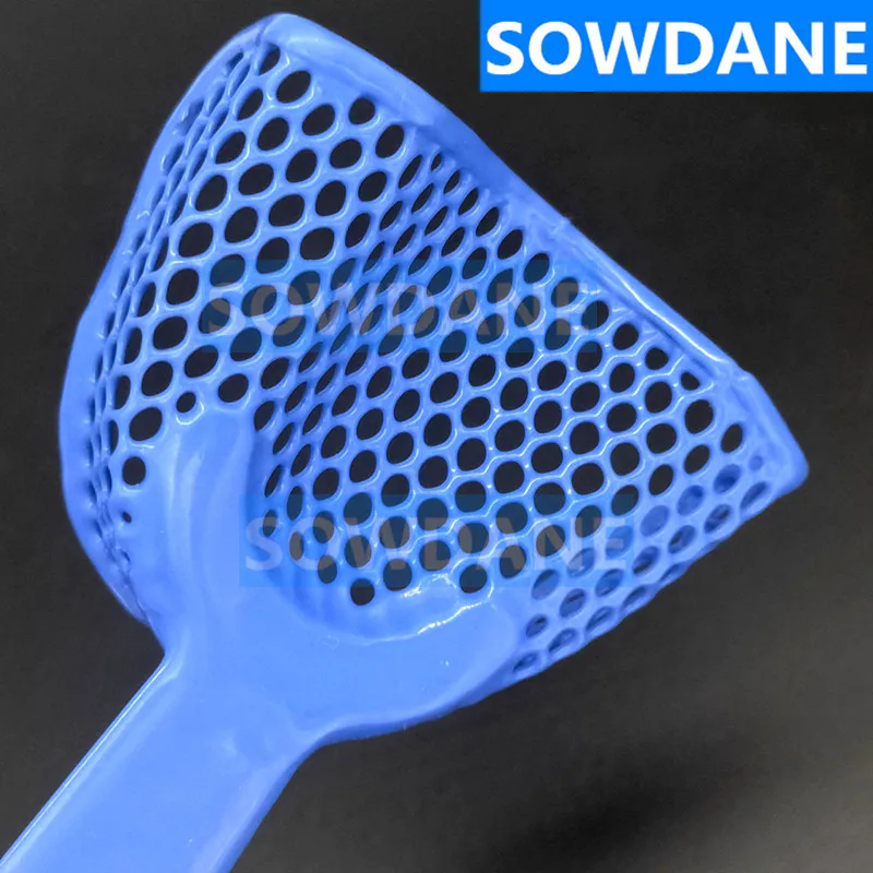 10 шт./компл. стоматологические пластиковые-стальные лотки для зубов слепков