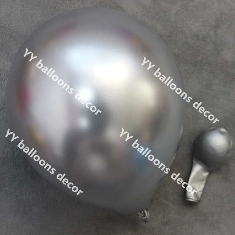 Набор для самостоятельной сборки мрамор воздушные шары-гирлянды Хромовая