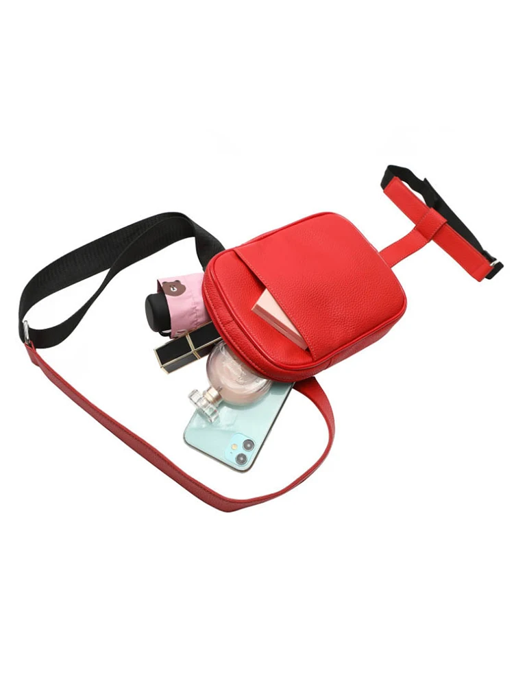 Забавная поясная сумка из искусственной кожи для женщин модная дамская сумочка