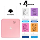 Мини-принтер Phomemo M02 Pro для мобильных фотографий, беспроводной принтер без клея, беспроводные принтеры 300 точекдюйм, термопринтер для наклеек