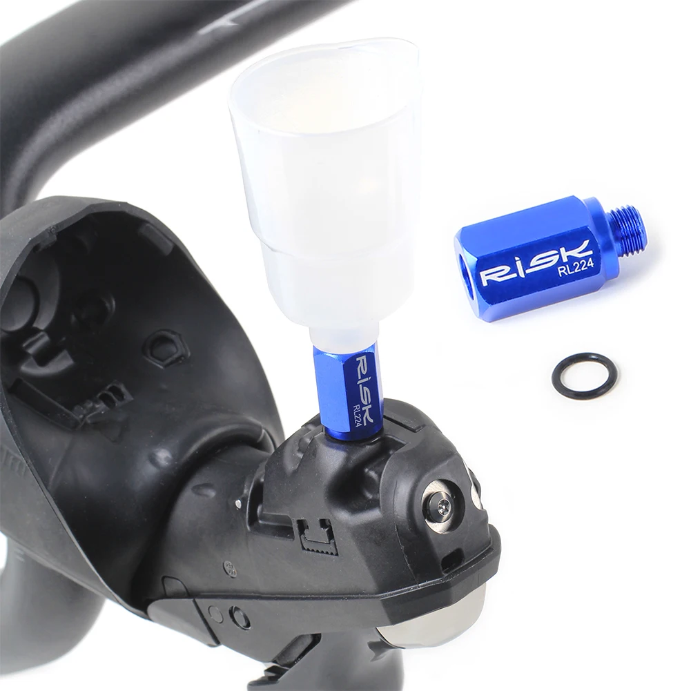 

Hydraulic Disc Brake Oil Filling Funnel Adapter Bicycle Disc Brake Oil Change Filling Connector With Sealing Ring Dropshipping