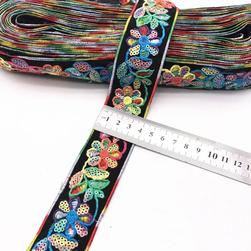 1 м блестки вышивка кружевной отделкой лентой в этническом стиле лямки ленты для
