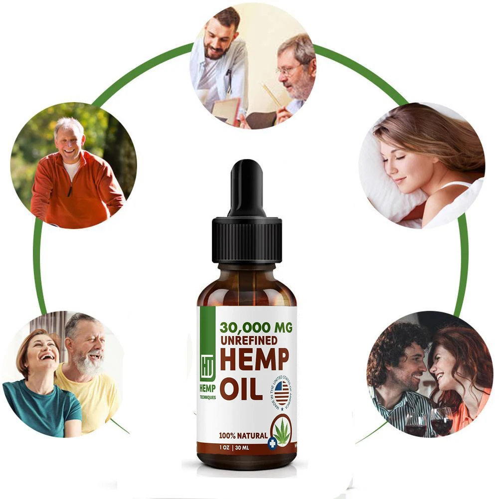 

30000MG Pure CBD Hemp Seed Oil Ointment Extract Essential Oil For Pain Relief,Hemp Essence,Anxiety Sleep Anti-Inflammatory