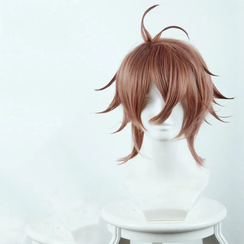 Fate/Apocrypha Hero Chigurh смешанный дымчатый коричневый парик для косплея аниме |