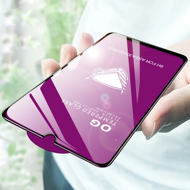 Стекло для samsung galaxy a50 a70 a51 a71 a30 s a20e a40 a10 a7 a8 2018 защита экрана закаленное