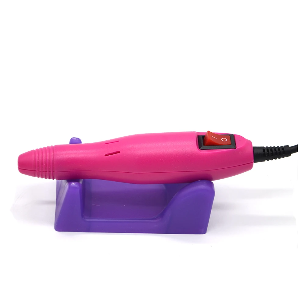Electric Nail Drill Manicure Set File Pedicure Pen Machine Kit With Extra Ceramic Bit Sanding band 20000 RPM | Красота и здоровье