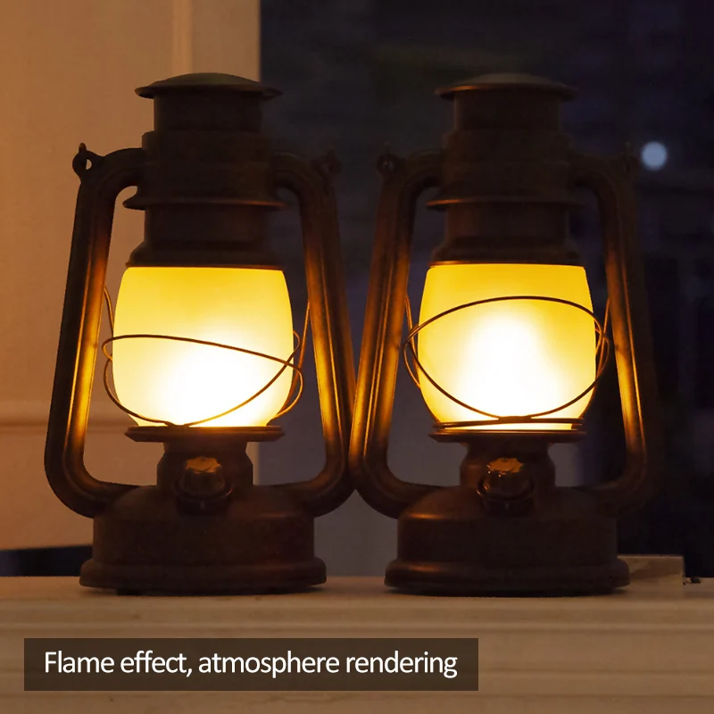 Светодиодная Винтажная настольная лампа с дистанционным управлением креативный