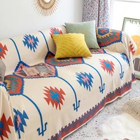nordic sofa blanket sofa towel non slip sofa cushion cover cloth with towel bed end blanket siesta blanket