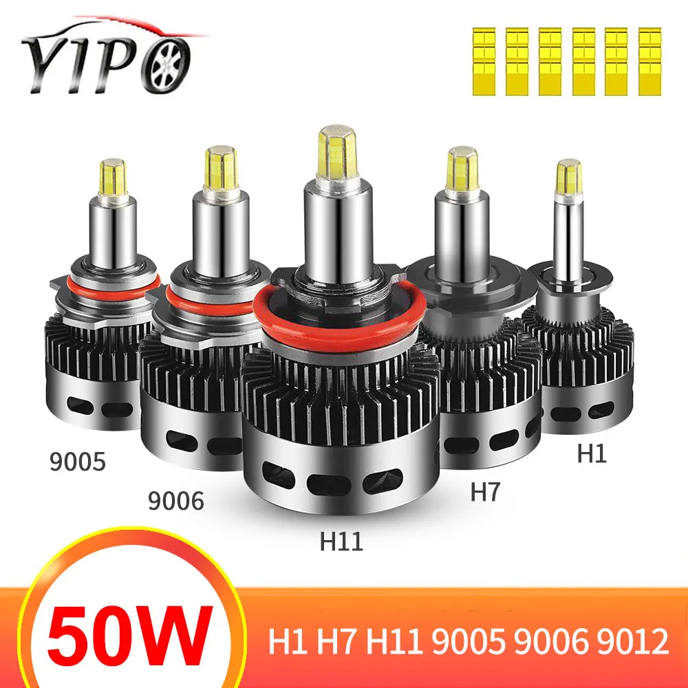 Комплект из 2 предметов головной светильник светодиодный h7 h11 h1 h9 9005 hb3 9006 hb4 9012 hir2