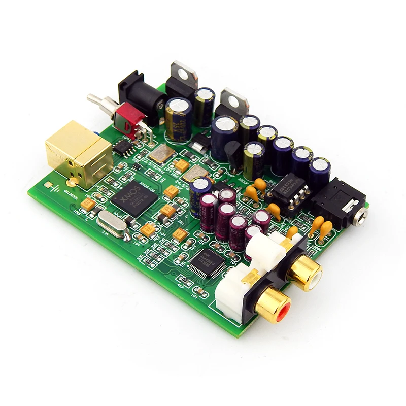 Hifi mp3 декодер XMOS U8+ AK4490 AMP NE5532 USB DAC плата выход для наушников Поддержка PCM 192 кГц
