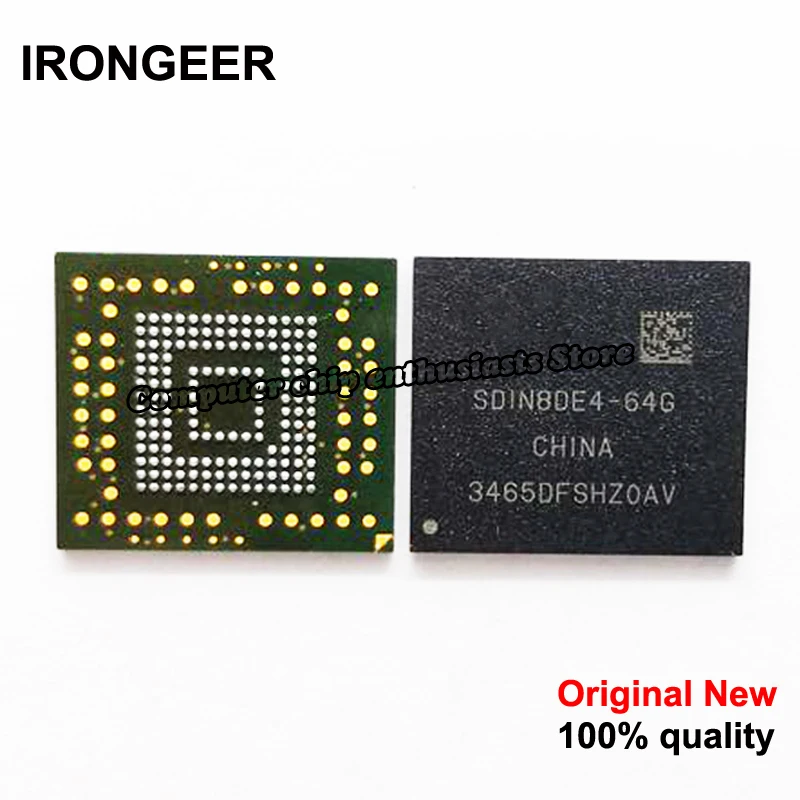 

1pcs-10pcs 100% New SDIN8DE4-64G SDIN8DE4 64G BGA Chipset