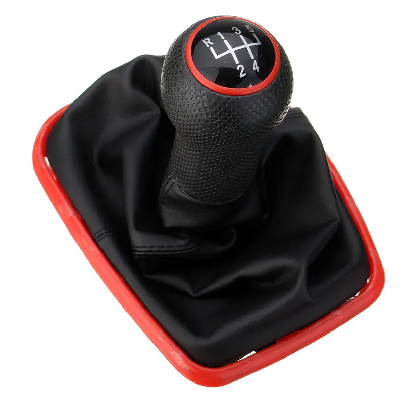 5/6 Скорость красная ручка переключения рулевого механизма автомобиля рычаг
