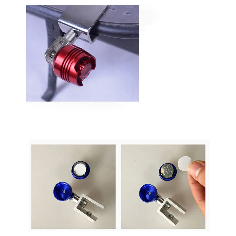 Задний фонарь для велосипеда Xiaomi светодиодный из алюминиевого сплава зарядки