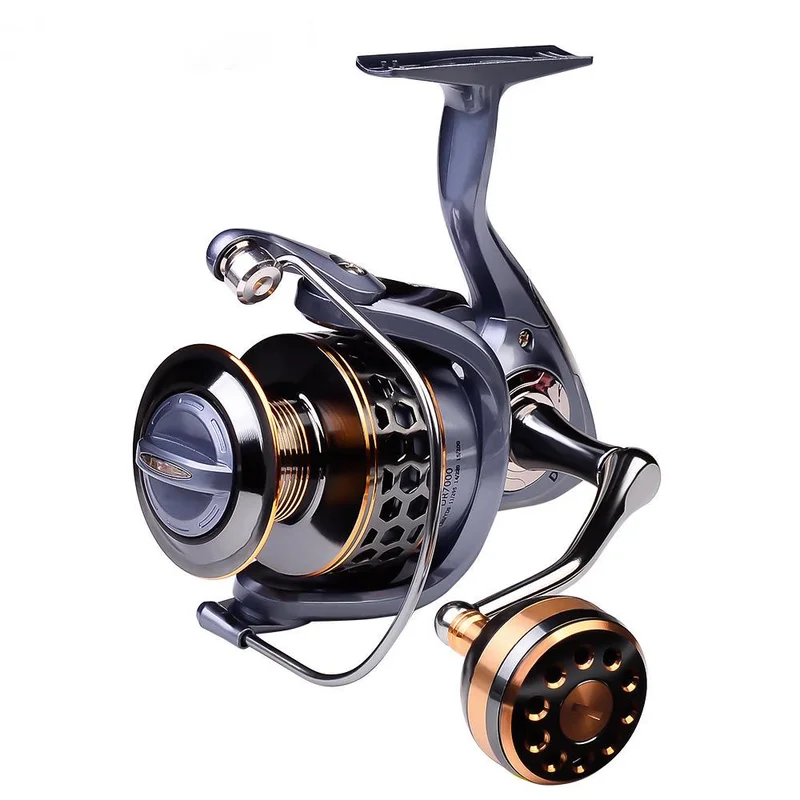 

Catch.u Fishing Reel 2000-7000 Metal Body Handle Spool Spinning Reel Max Drag 21kg Powerful for Bass Reel Fishing Gear Tools