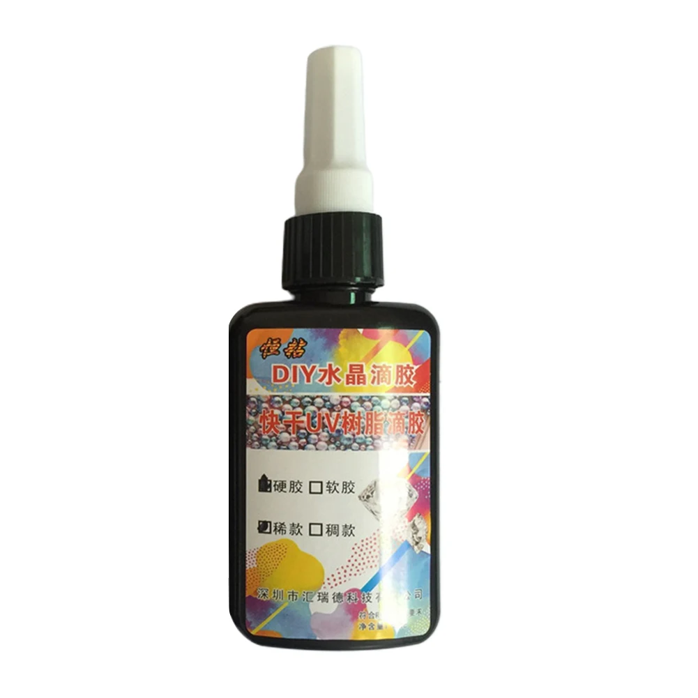 50 г УФ ультрафиолетовый полимерный гель для отверждения Быстросохнущий