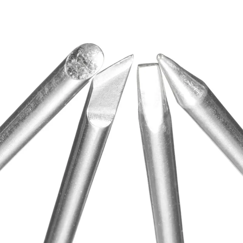 4 шт. сменные наконечники для паяльника диаметр 5 мм 60 Вт | Инструменты