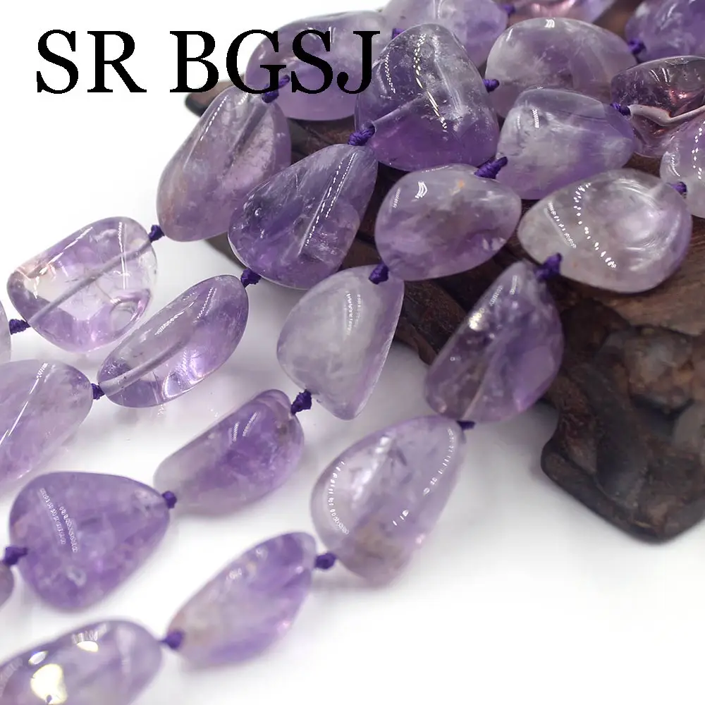 Бесплатная доставка 15x20 мм форма самородок Аметрин кварцевый и из натурального