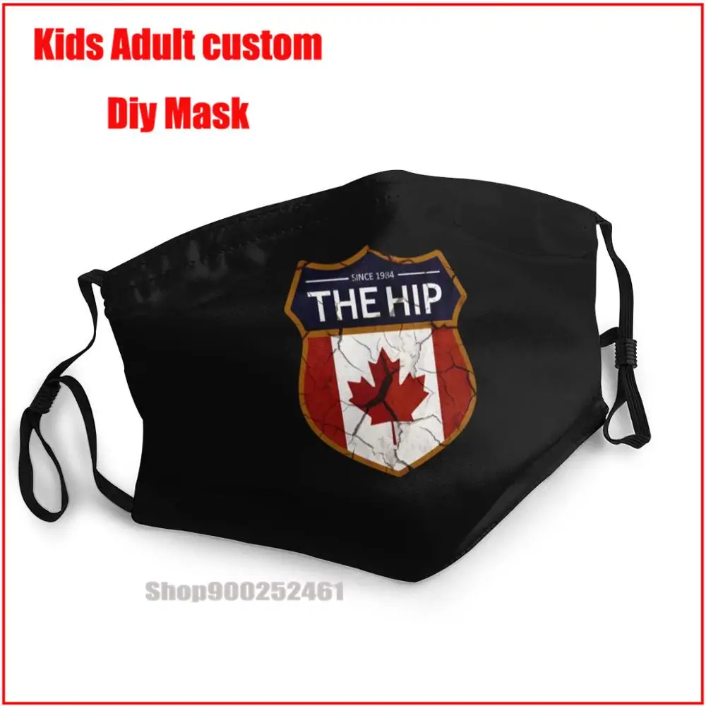 

The HIP Tragically Canada Since 1984 DIY face mask fashion reusable face mask kids mask pm2.5 funny pattem print grimace ghost