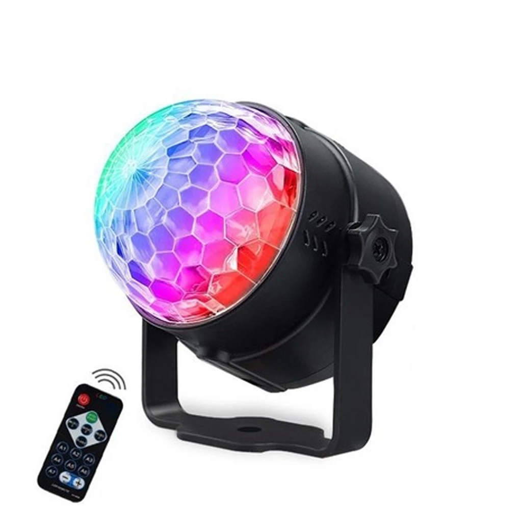 Горячая Распродажа звуковая активация вращающийся чешское стекло диско шар