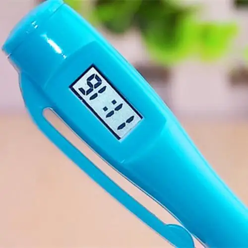 

Пластиковые цифровые часы с шариковой ручкой