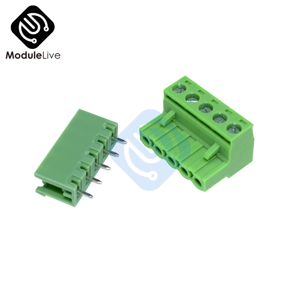 Автомобильный коннектор KF2EDGK вертикальный разъем с прямым углом штекер 5 08 мм