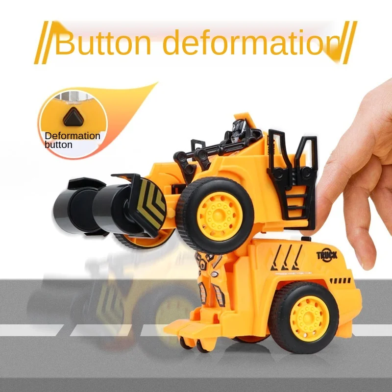 Мальчика деформации вилочный погрузчик Инженерная машина детский игрушечный
